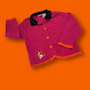 Vintae 102 dalmatians button up sweater size 4T